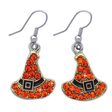 Dress to Impress: Witch Hat Earrings for Your Next Event